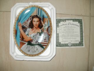 Gone with The Wind Cameo Plate