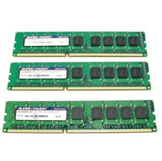 SuperTalent DDR3 1333 MHz 12GB 3X 4GB ECC Triple Channel Desktop
