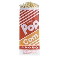 1000 Gold Medal Popcorn Paper Bags 1 oz 1 Day SHIP