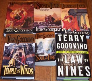  1st Edition Hardbacks 1 is Signed Sword of Truth Series Terry Goodkind