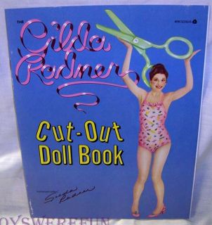 Gilda Radner Paper Dolls Book Mint 1979 Saturday Night Live 1st Print