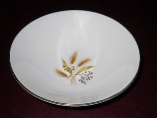 Vintage Chinaware Dinnerware Golden Wheat Harvest Fruit Dessert Bowl