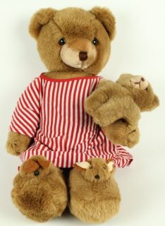Gordon Fraser Schmid Collectible Plush Brown Bedtime Jointed Teddy