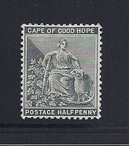 Cape of Good Hope Cogh 1882 Half Penny SG 40 VF MHR