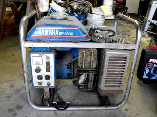  Yamaha EF2600 Generator for Parts