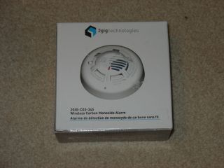 2GIG CO3 345 Wireless Carbon Monoxide Detector New
