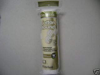 Goodsense Cotton Rounds 3 Bags of 80 Rounds Ea