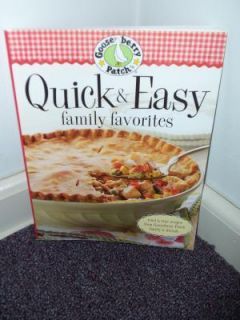 Gooseberry Patch Quick Easy Family Favorites Cookbook