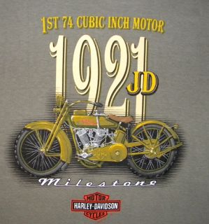 New Harley Davidson Motorcycle T Shirt Medium Waterford MI Bike Hog