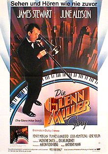 The Glenn Miller Story James Stewart Orginal Movie Poster