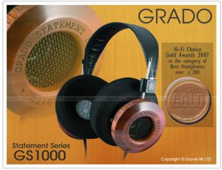 Grado Labs GS1000 Statement Series Wooden Headphones