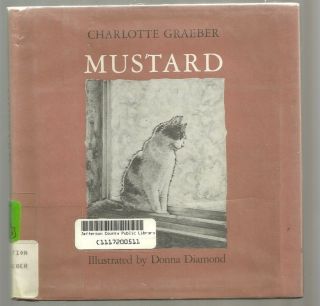 Mustard by Charlotte Graeber HCDJ 1982 Family Cat Dies