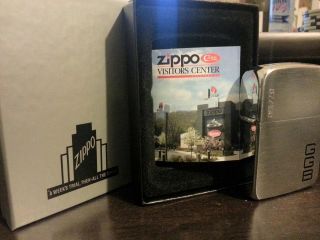  Anniversary Zippo Visitors Center Lighter George G Blaisdell
