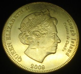 Gough Island 2009 Twenty Pence Fantasy Coin Look at The Description