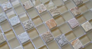 glass color gs1007 slate glass mosaic tiles feature rich natural stone