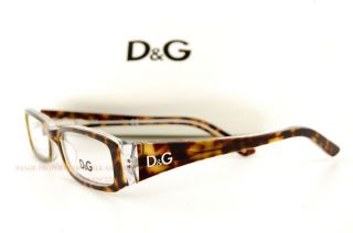 Brand New D G Eyeglasses Frames DD 1179 556 Havana for Men Women