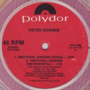 Peter Godwin Emotional Disguise 1982 Baldelli Cosmic Listen