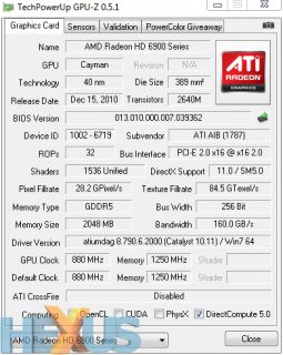 PowerColor Radeon HD 6950 2GB PCS++ graphics card review