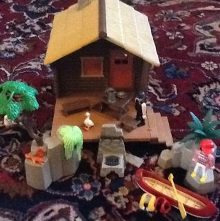 Playmobil Log Cabin Leisure Play Set