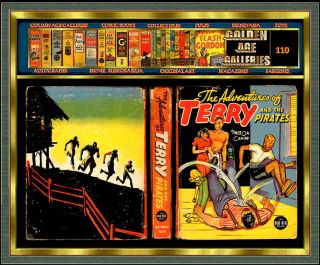  The Adventures of Terry and The Pirates VG w Tape on Spine TOS