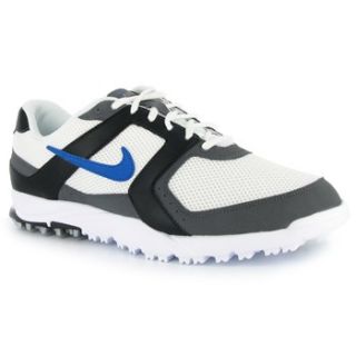 Mens Nike Air Range WP Size 9 Medium Golf Shoes 418541 141 White/Blue
