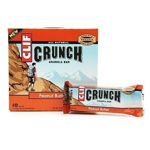 Clif Crunch All Natural Granola Bars Peanut Butter 10 Ea
