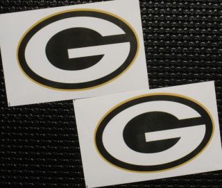 Green Bay Packers Logo Stickers NFL Football