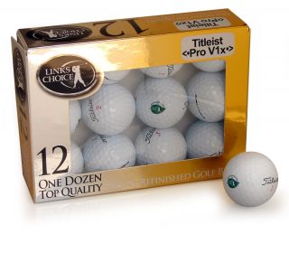 DZ 2010 Official Titleist Pro V1x Mint Golf Balls