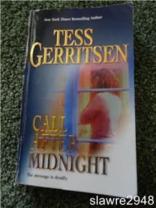 Call After Midnight by Tess Gerritsen 2001 Paperback