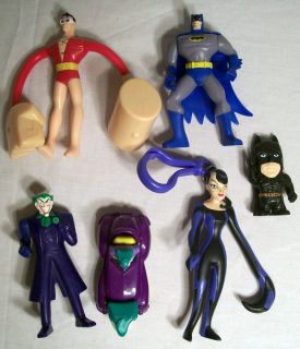  DC Comics Batman Fast Food Action Figures Joker Plastic Man L12