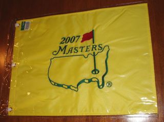 2007 Augusta National Masters Golf Pin Flag