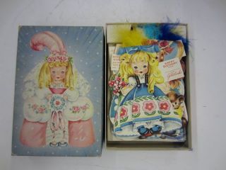 Vintage 1940s Storyland Dolls All Occasion Assortment Greeting Cards