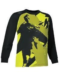 Xara New Assorted Youth Goalie Jersey Conquest Green and Multi