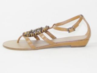 Gianni Bini Tahitian Womens Shoes Flat Sandals Tan 7 5