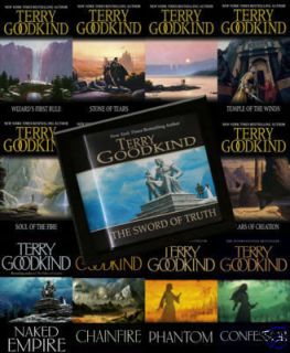Complete SWORD OF TRUTH Terry Goodkind Audiobook  CD 12 Disc Set
