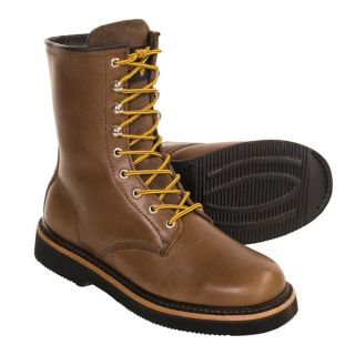Golden Retriever Work Boots Leather Size 8 8 5 9
