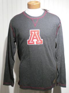 NWT IZOD Arizona Wildcats Mens L/S T Shirt L 2XL Grey IZ073ARI MSRP$45