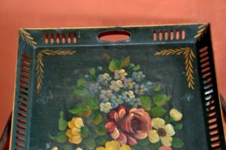 VTG Goodkind & CO. New York Toleware Tray TOLE GORGEOUS Hand Painted