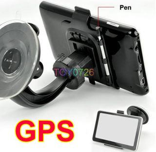 Car GPS Navigation Map MP3 MP4 FM Bluetooth WinCE 4G