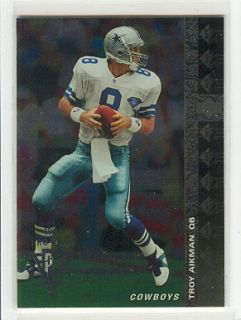 Troy Aikman 1994 SP Authentic Dallas Cowboys