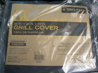 Brand New in Package BBQ Pro Gas Grill Cover Smoker 30x26x35