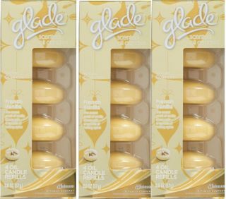 12 Glade Scented Oil Candle Refills French Vanilla
