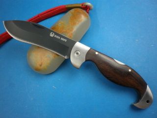 Handmade eagle style wood Handl outdoor boiwe pocket E06 Knife