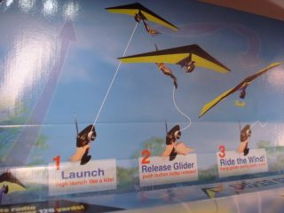 RC Kid Agressor Radio Controlled Hang Glider Kit Giant 4 Foot Wingspan