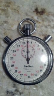 Hanhart Lever 7 Jewels 1 10 Second Stopwatch Vintage