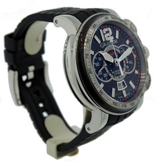 Graham Big Silverstone Luffield Chronograph Flyback GMT Watch MSRP $12