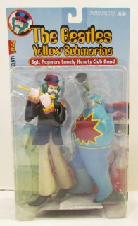 THE BEATLES YELLOW SUBMARINE SGT. PEPPERS 2000 McFARLANE ACTION FIGURE