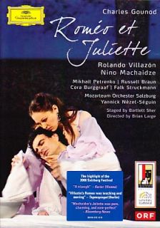 Gounod Romeo Juliette Rolando Villazon 2 DVD New