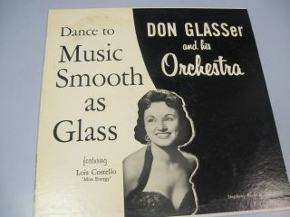 Don Glasser Orchestra Lois Costello Record LP Album