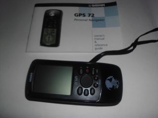 Garmin GPS 72 GPS Receiver Handheld in Great Working Shape